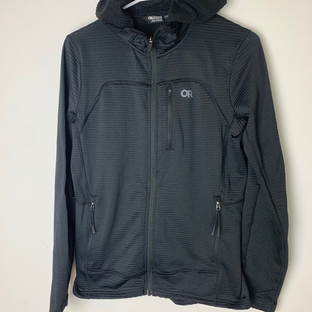 Outdoor Research Men's S Vigor Grid Fleece Lined Hoodie Outdoor Zip-up Jacket